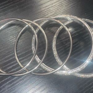 Heavensent Expen$ive bling bangle set 5pcs